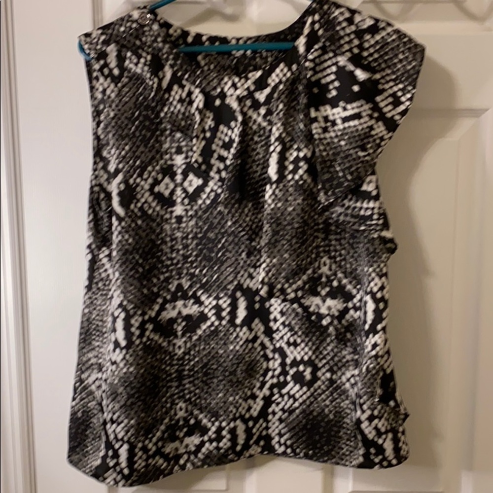NWOT Michael Kors fashion animal print top